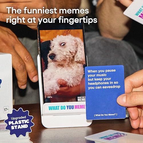 WHAT DO YOU MEME? Core Game, Now Including GIF's by Relatable, The Essential Adult Party Game for Meme Lovers, A Fun White Elephant Gifts and Stocking Stuffers