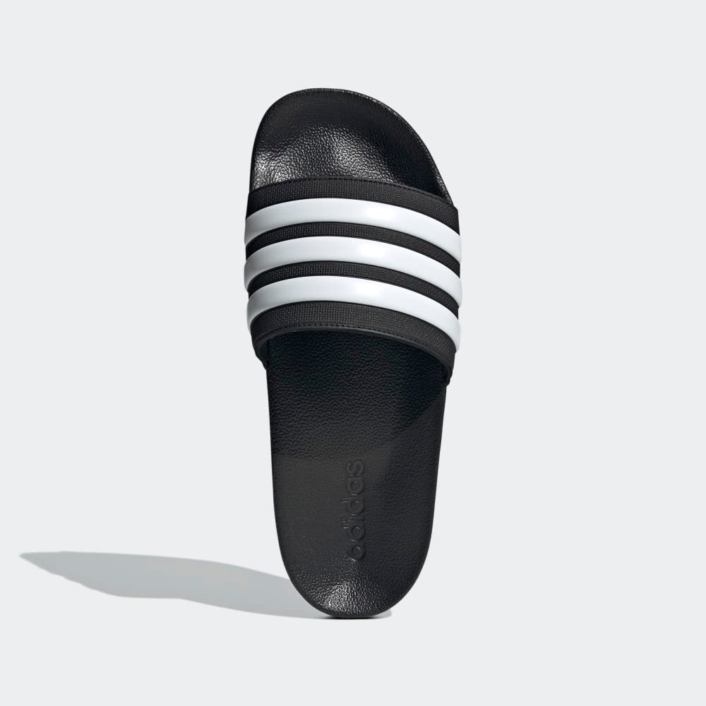 adidas Adult Adilette Shower Core Black/White/Core Black 10