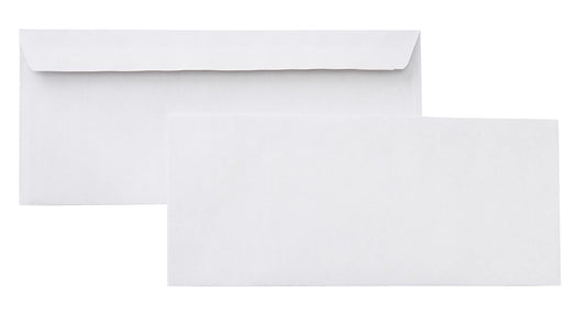 Amazon Basics 10 Security-Tinted Self-Seal Business Letter Envelopes, Peel & Seal Adhesive Closure, White, 500-Pack