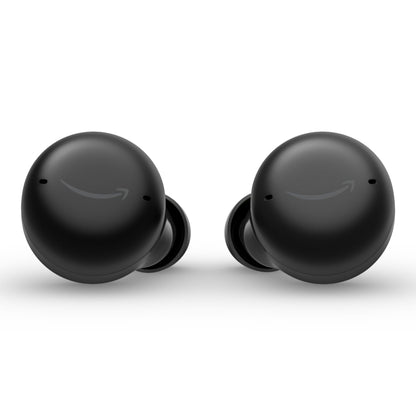 Amazon Echo Buds with Active Noise Cancellation (newest model), Wired charging case, Black