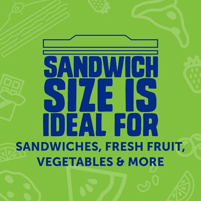 Ziploc Food Storage & Sandwich Bags Variety Pack, 190 Total Bags