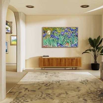 Hisense 85-Inch Class QLED 4K S7N CanvasTV Series Dolby Vision HDR Google Smart TV (85S7N, 2025 Model) - 144Hz, Art Mode, Anti-Glare Panel, Hi-Matte Display, UltraSlim Wall Mount & Frame Included