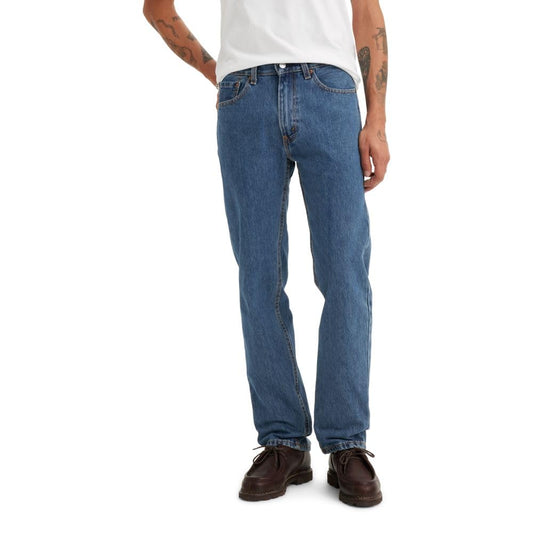 Levi's Men's 505 Regular Fit Jeans (Also Available in Big & Tall), Medium Stonewash, 33W x 30L