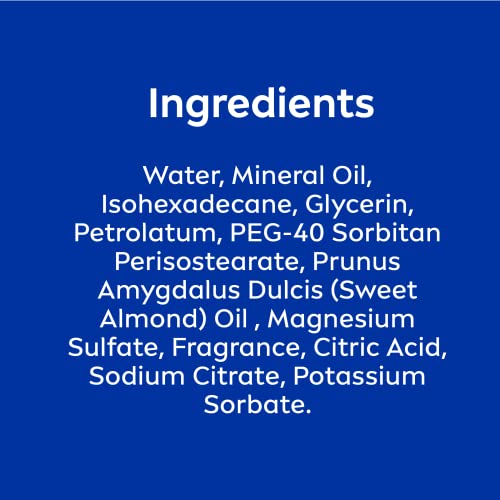 NIVEA Essentially Enriched Body Lotion for Dry Skin, 48-Hour Moisturizing Lotion with Deep Nourishing Serum and Almond Oil, 16.9 Fl Oz Pump Bottle