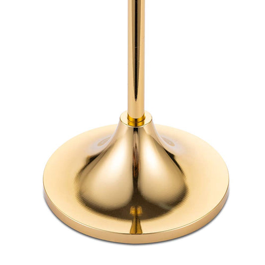2 Sets(6 Pcs) Brass Gold Metal Taper Candle Holders Candlestick Holders, Vintage Modern Decorative Centerpiece Candlestick Holders for Table Mantel Wedding Housewarming Gift