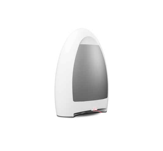 EyeVac Home Touchless Vacuum Automatic Dustpan - Great for Sweeping Pet Hair Food Dirt Kitchen - Ultra Fast & Powerful, No More Bending Down, Bagless, Corded, Automatic Sensors, 1000 Watt (White)