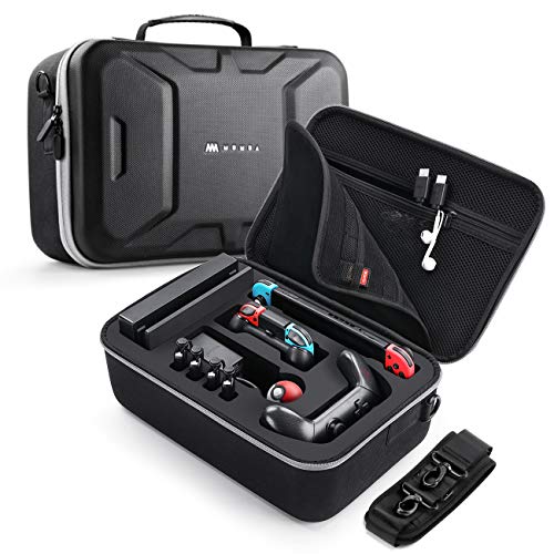 Mumba Deluxe Carrying Case for Nintendo Switch 1 & OLED, 2017 Max Version