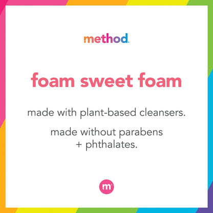 Method Foaming Hand Soap, French Lavender, Biodegradable Formula, 10 Fl Oz (Pack of 6)
