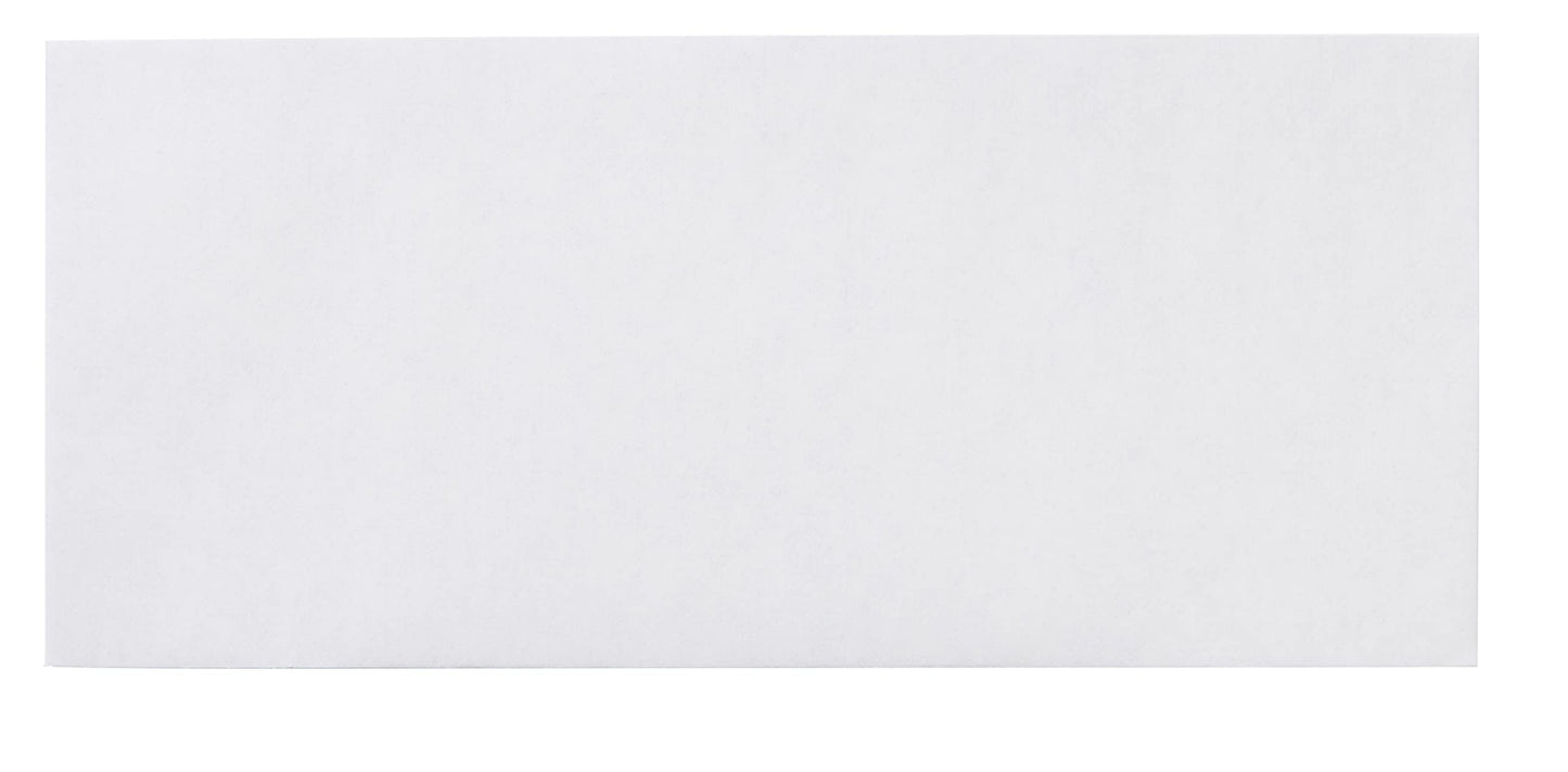 Amazon Basics 10 Security-Tinted Self-Seal Business Letter Envelopes, Peel & Seal Adhesive Closure, White, 500-Pack