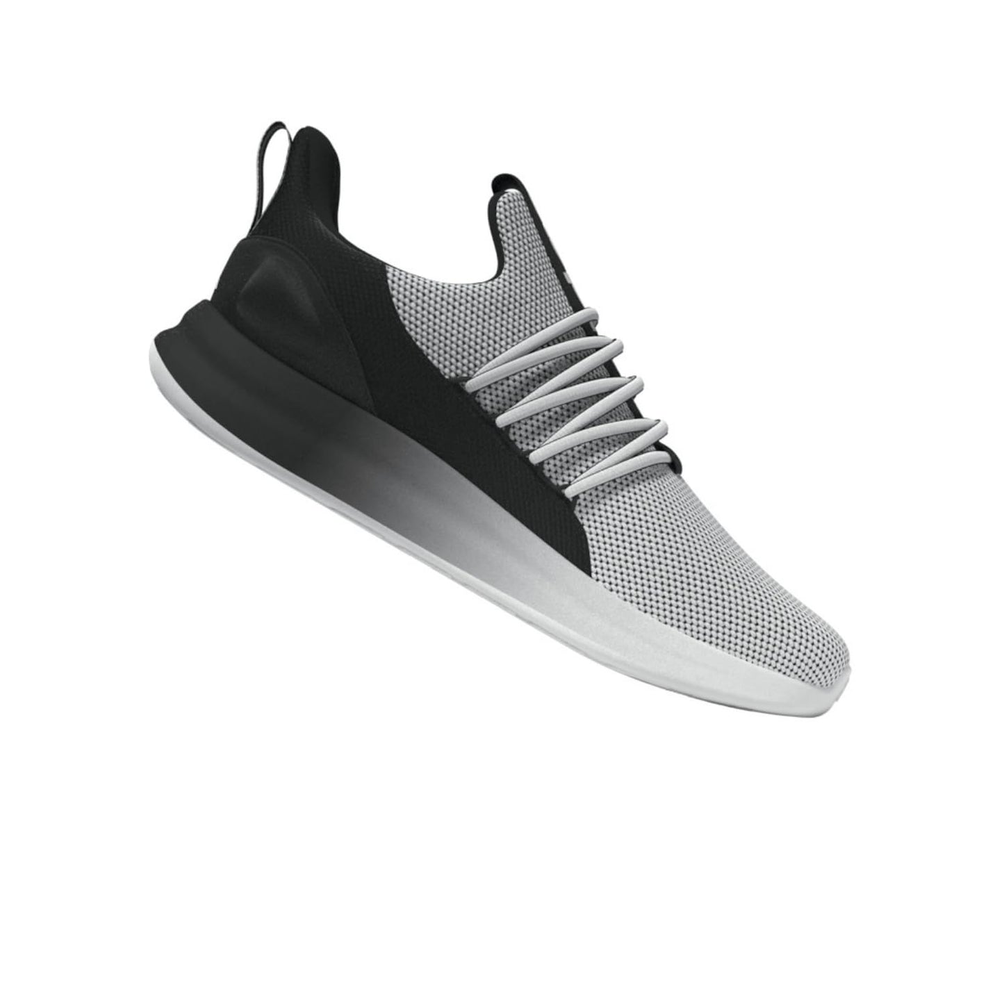 adidas Men's Lite Racer Adapt 7.0 Sneaker, White/Black/White, 12