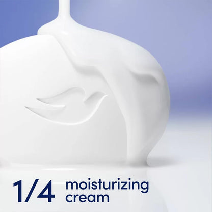 Dove Beauty Bar Soap Variety 4-Pack – Sensitive Skin, Fragrance-Free + Original, with Moisturizing Cream, 2.6 Oz Ea