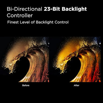 TCL 75-Inch QM6K QLED 4K Smart QD-Mini LED TV with Google TV (75QM6K, 2025 Model) Dolby Vision IQ, Dolby Atmos, HDR, Game Accelerator up to 288Hz, Voice Remote, Works with Alexa, Streaming Television