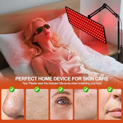 Red Light Therapy for Body Face Tri-Wavelength 660nm, 850nm, 940nm