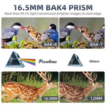 12x60 Powerfull Monoculars for Adults with Smartphone Adapter Tripod Plus Portable Bag, Larger Vision Monoculars for Adults with BAK4 Prism & FMC Lens, Suitable for Bird Watching Hiking