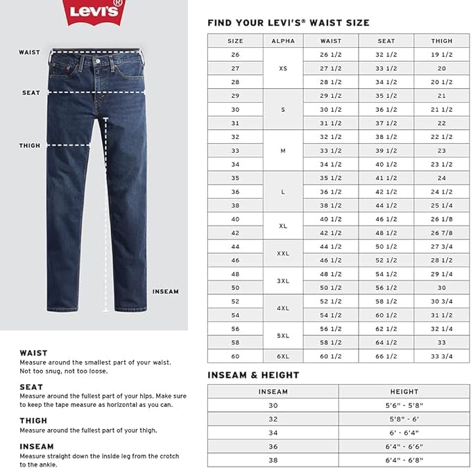 Levi's Men's 550 Relaxed Fit Jeans (Also Available in Big & Tall), Dark Stonewash, 38W x 36L