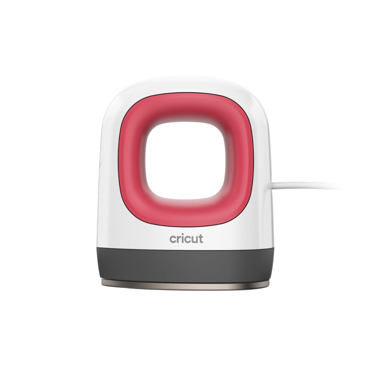 Cricut EasyPress Mini Heat Press for Pressing Small Objects Like Shoes, Stuffed Animals, Hats & More, 3 Heat Settings & Precision Tip, Ceramic-Coated Heat Plate, Compact & Lightweight, Raspberry