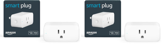 Amazon Smart Plug | Works with Alexa | Simple Setup, Endless Possibilities (2-Pack)