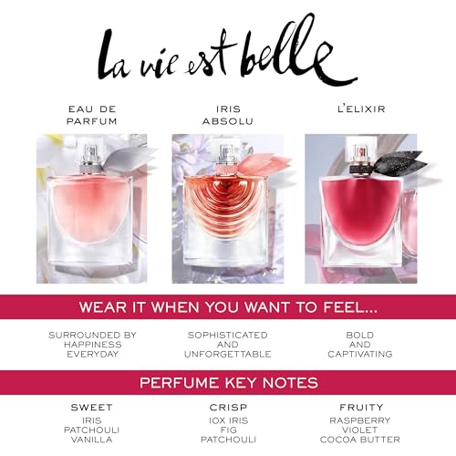 Lancôme La Vie Est Belle Eau de Parfum - Floral Women's Perfume, 3.4 Fl Oz