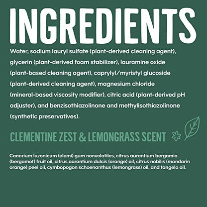 Seventh Generation Hand Dish Wash Refill, Lemongrass & Clementine, 3pk 50z