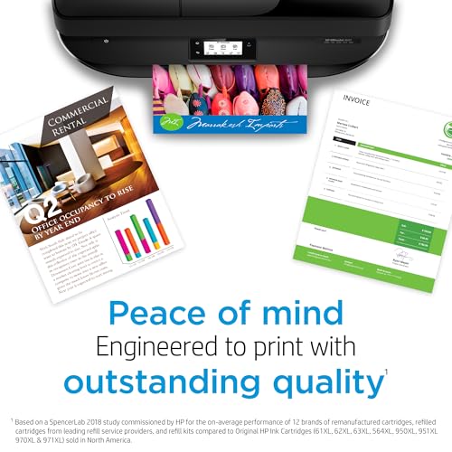 HP 67XL Black High-yield Ink Cartridge | Works with HP DeskJet 1255, 2700, 4100 Series, HP ENVY 6000, 6400 Series | Eligible for Instant Ink | One Size | 3YM57AN