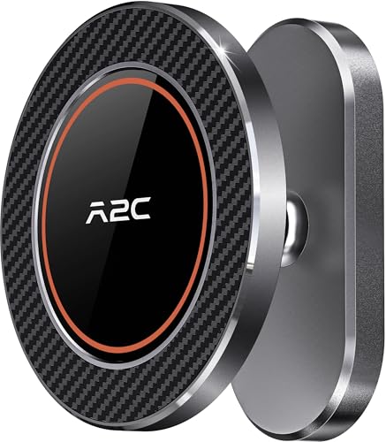 A2C Alloy Magnetic Golf Cart Phone Holder for MagSafe iPhone, Unique Golf Gifts for Men Golfers Dad Father, Golf Gift for Him Husband, Golf Accessories Essentials Gadgets Fits EZGO, Club Car, Yamaha