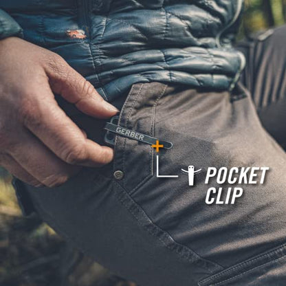 Gerber Gear Lockdown Pry 10-in-1 Multitool EDC Pocket Knife with Pry Bar for Survival, Hunting and Fishing, Gifts for Men