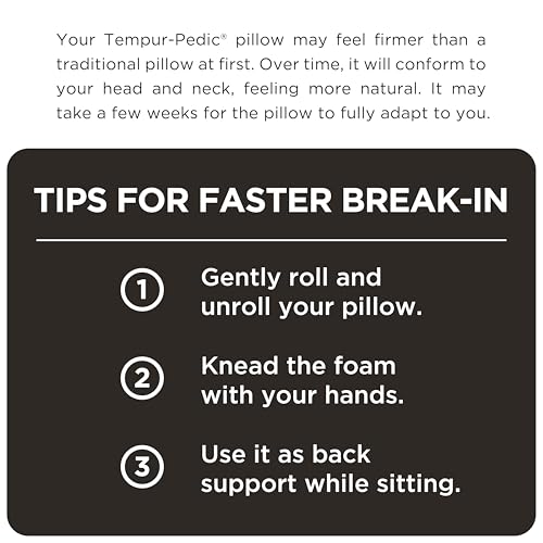 Tempur-Pedic TEMPUR-Cloud Dual Cooling Pillow, King (Pack of 1), White