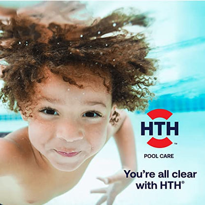 HTH 52037R Pool Care Shock Advanced, Swimming Pool Chemical - Cal Hypo Formula, Prevents Bacteria & Algae, Restores Crystal Clear Water - Shock Treatment, 1lb (12 Pack)