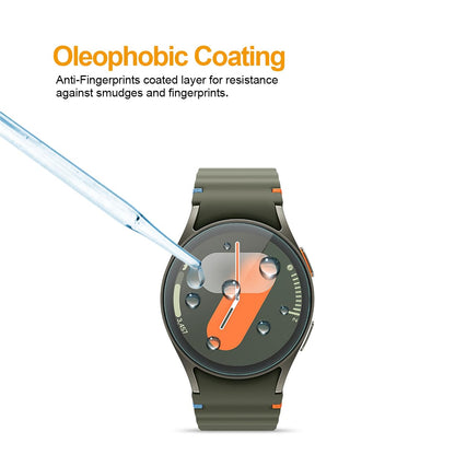 Supershieldz (3 Pack) Designed for Samsung Galaxy Watch 7, 6, 5, 4 (40mm) / Watch FE (40mm) Tempered Glass Screen Protector, Anti Scratch, Bubble Free