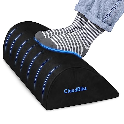 Foot Rest for Under Desk at Work, Foot Stool for Office, Footrest, Black