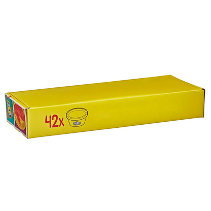 Play-Doh Bulk 42-Pack of 1-Ounce Cans, Easter Basket Stuffers for Girls & Boys, Party Favors, Kids Arts & Crafts, Preschool Toys, Ages 2+ (Amazon Exclusive)