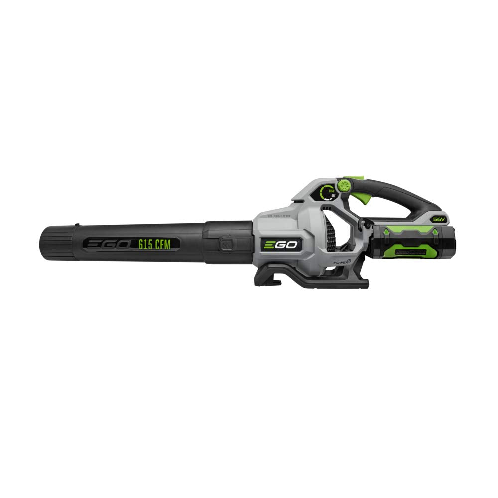 EGO POWER+ Leaf Blower, Cordless Electric 615 CFM, Includes 56V 2.5Ah Battery and Charger - LB6151