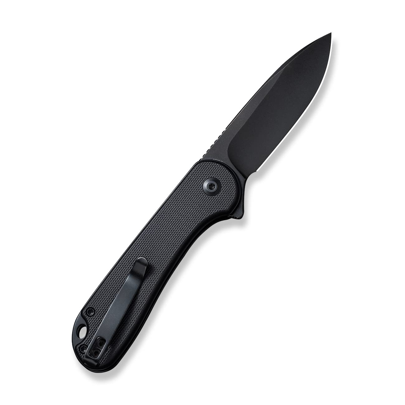 CIVIVI Elementum II Pocket Folding Knife, 2.96" Nitro-V Steel Blade G10 Handle Utility Knife with Deep Carry Pocket Clip for Camping Hiking Hunting C18062P-1