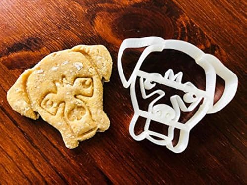 Boxer Cookie Cutter and Dog Treat Cutter - Face - 3 inch