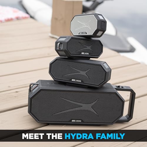 Altec Lansing x Miami Dolphins - Portable Bluetooth Speaker HYDRAMINI 2.0, IP67 Waterproof, 8W Output, 12h Playtime, USB-C Quick Charge, Voice Assistant Integration (Miami Dolphins)