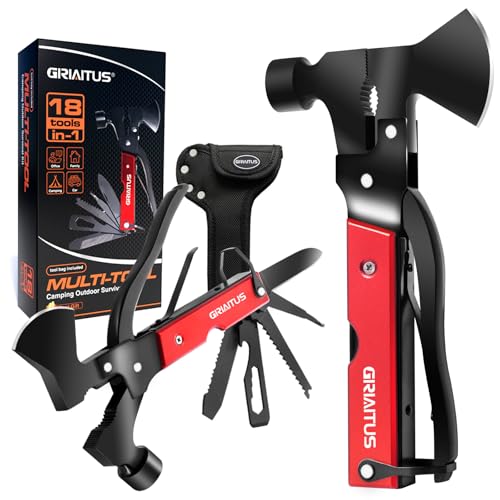 18 in 1 Multitool Camping Accessories Gifts for Men Survival Gear