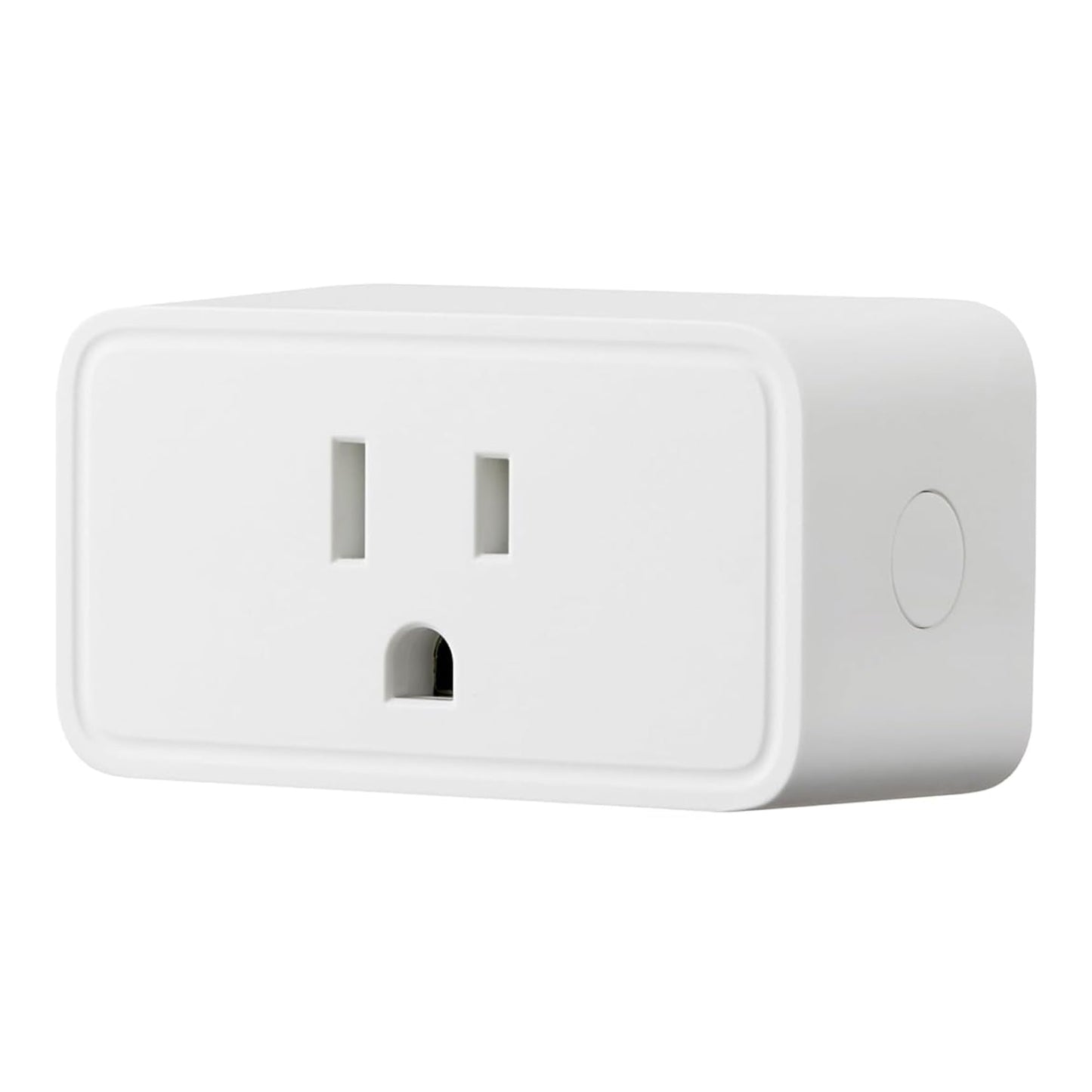 Amazon Basics Smart Plug, Works with Alexa Only, 2.4 GHz Wi-Fi, No Hub Required, 1 Pack, White