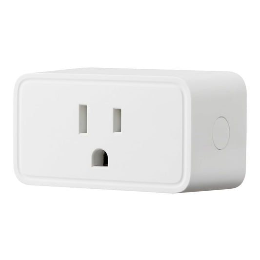 Amazon Basics Smart Plug, Works with Alexa Only, 2.4 GHz Wi-Fi, No Hub Required, 1 Pack, White