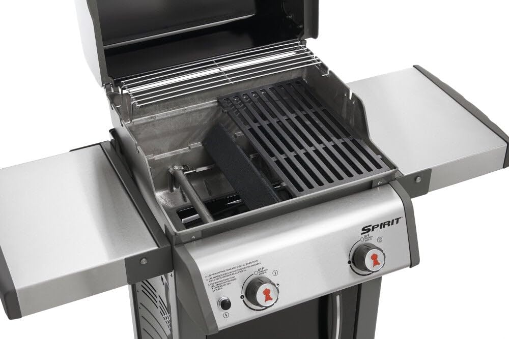 Weber Spirit E-210 Gas Grill | Liquid Propane, 2-Burner | Black