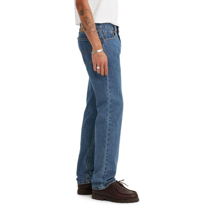 Levi's Men's 505 Regular Fit Jeans (Also Available in Big & Tall), Medium Stonewash, 33W x 30L