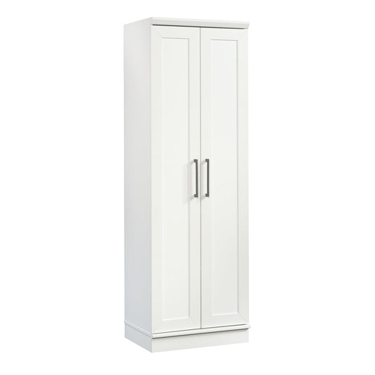 Sauder HomePlus Storage Cabinet/ Pantry cabinets, Soft White finish