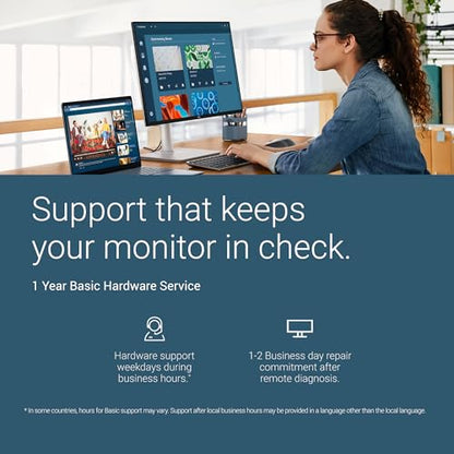 Dell 27 Monitor - SE2725HM - 27-inch Full HD (1920x1080) 16:9 100Hz Display, IPS Panel, 16.70 Million Colors, Anti-Glare, 1 HDMI / 1 VGA Port, TÜV Rheinland 3-Star*, Comfortview Plus - Black