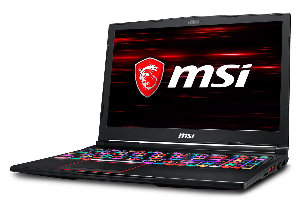 MSI GE63 Raider RGB-882 15.6" Gaming Laptop, 144Hz Display, Intel Core i7-9750H, NVIDIA GeForce RTX 2060, 32GB, 512GB NVMe SSD + 1TB HDD, Windows 10