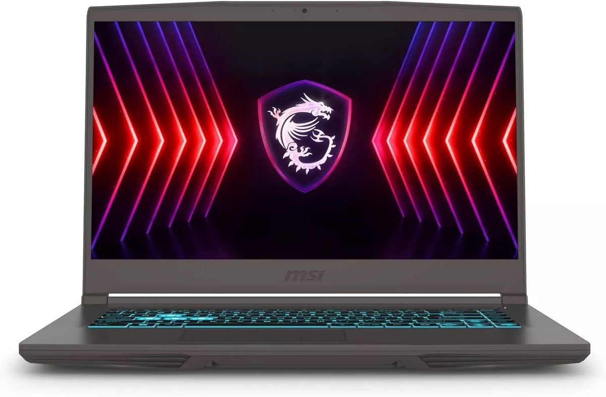 MSI Thin 15 15.6” 144Hz FHD Gaming Laptop: Intel Core i7-12650H, NVIDIA Geforce RTX 4050, 16GB DDR5, 512GB NVMe SSD, Cooler Boost 5, Win 11: Black B12VE-2023US
