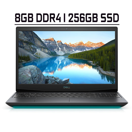 Dell G5 15 Premium Gaming Laptop 15.6" FHD WVA Display 10th Gen Intel 4-Core i5-10300H 8GB DDR4 256GB SSD GeForce GTX 1650 Ti 4GB Backlit Keyboard USB-C HDMI Wifi5 Nahimic Audio Win10