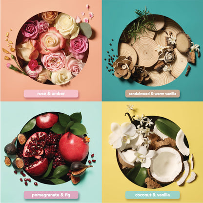 ONYX Professional Foaming Sugar Scrub Gift Set, Includes Body Scrubber & Travel Bag