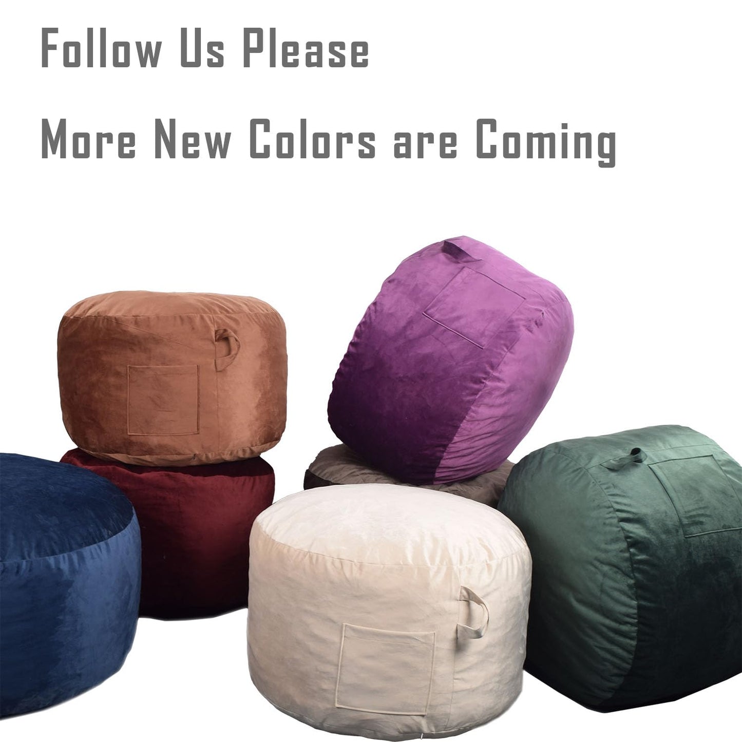 breadsac Bean Bag Chairs, Memory Foam Stuffing Bean Bag Chair for Adults/Teens/Kids, Velvet Lazy Sofa Furniture with Removable High-Rebound Memory Foam for Living Room Bedroom College Dorm