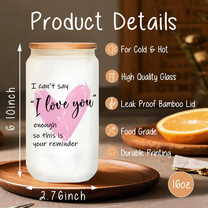 I Love You Gifts for Her Girlfriend Sister Wife Mom, Valentines Day Gifts for Girlfriend Wife from Boyfriend Husband, Wedding Anniversary Romantic Gift for Women, Miss You Gift for Lovers-131