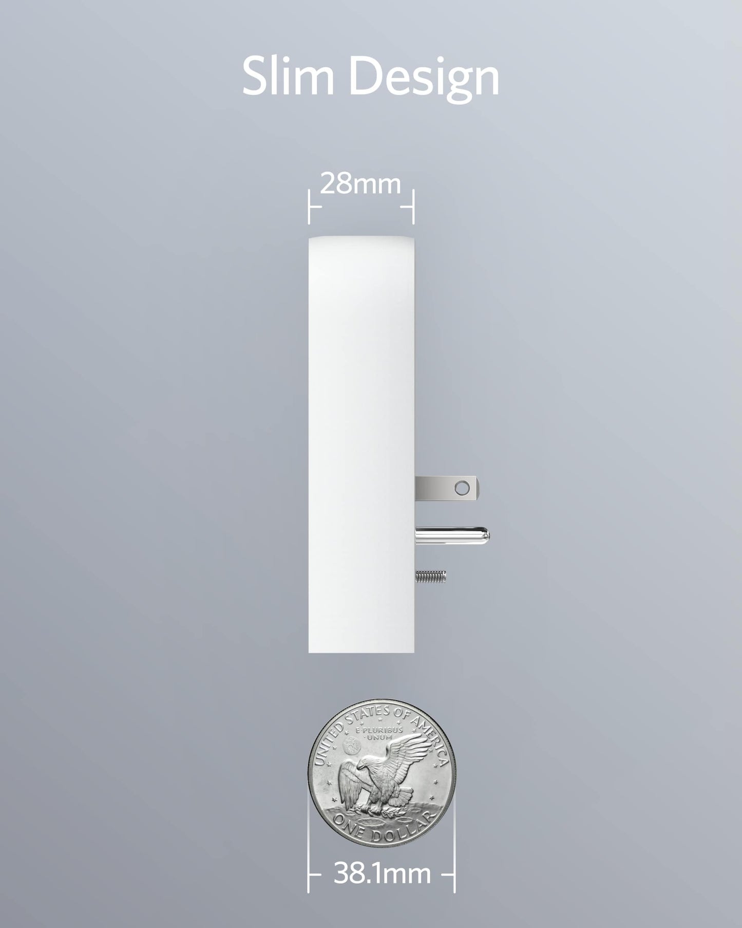 Anker Outlet Extender and USB Wall Charger, 6 Outlets and 2 USB Ports, 20W USB-C Power Delivery High-Speed Charging iPhone 15/15 Plus/15 Pro/15 Pro Max, Multi-Plug for Dorm, Home, and Office