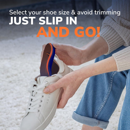 Dr. Scholl’s Advanced Pain Relief Insoles for Men Women, Heavy Duty Orthotics Inserts for Work Shoes & Boots, Plantar Fasciitis & Arch Support, Flat Feet, Shock-Absorbing, Supports up to 340 lbs